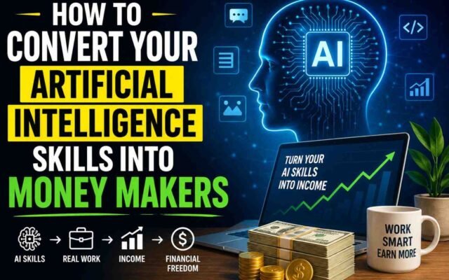 How to Turn Artificial Intelligence Skills into Money Makers