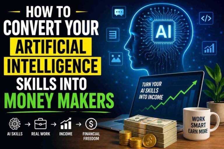 How to Turn Artificial Intelligence Skills into Money Makers