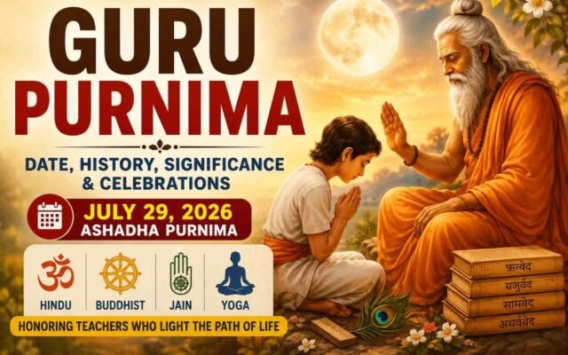 Guru Purnima 2026: Date, Tithi, History, Meaning and Celebrations