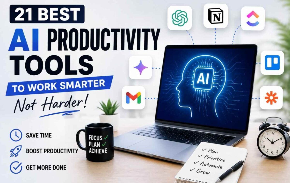21 Best AI Productivity Tools in 2026