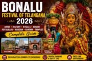 Bonalu Festival of Telangana 2026: Dates, History, Rituals, Bonam, Pothuraju & Complete Guide