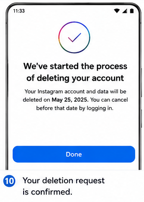 10. Finally, tap on Done.